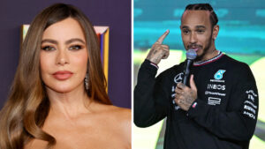 Video | ¿Olvidó a Shakira? Lewis Hamilton y Sofía Vergara estarían en un amorío