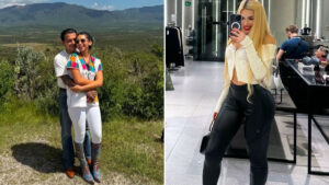 Ella es la influenciadora que dice estar embarazada de Christian Nodal