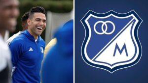 Así anunció Millonarios la continuación de Radamel Falcao García