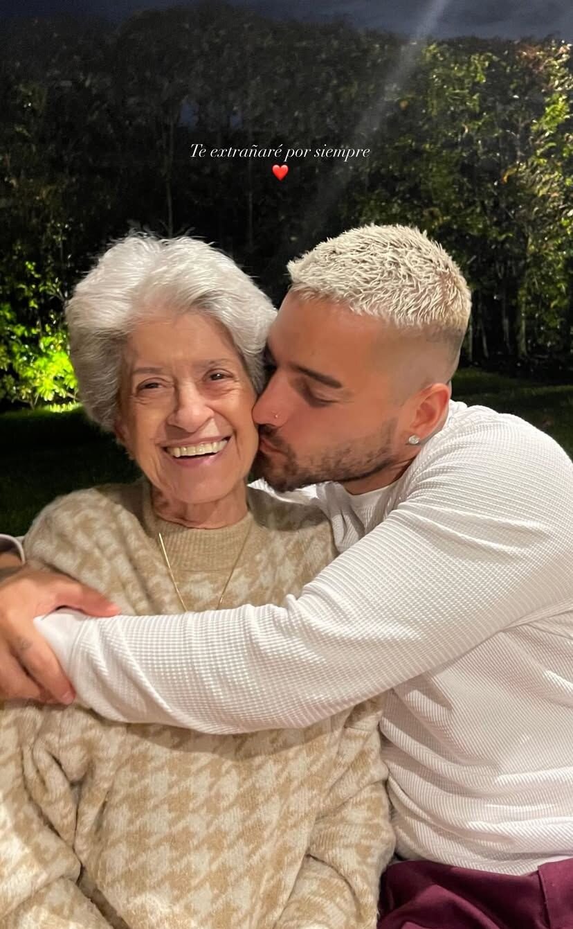 Mensaje de Maluma para su abuela