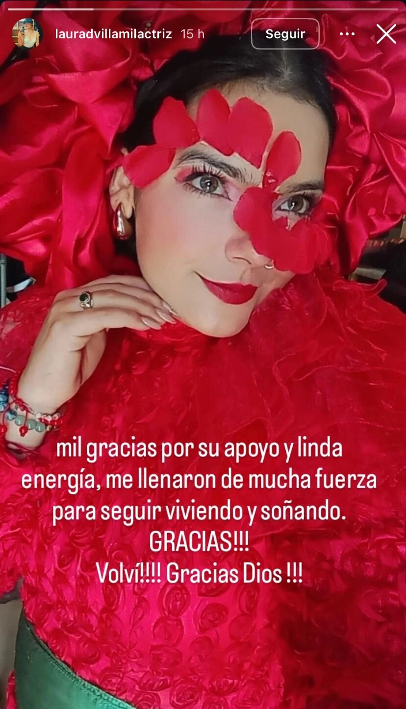 Laura Daniela Villamil vía Instagram personal