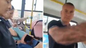 Video | Hombre en TransMilenio expone escandalosas imágenes a menor en su celular