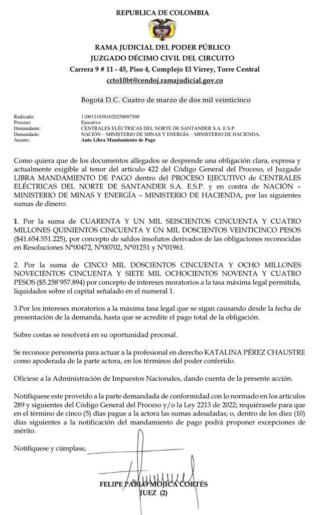 Cuentas del Gobierno son embargadas por una empresa pública de Medellín: esto es lo que se sabe 