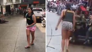 Mujeres policías salieron en pijama para apoyar a compañeros tras ataque en Antioquia