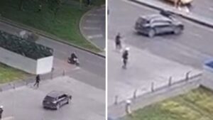 Video | Delincuentes protagonizaron robo con balacera a plena luz del día en Bogotá