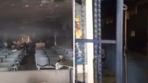 Video | Por esta razón un hombre le prendió fuego a EPS en La Guajira