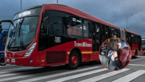 En video quedó registrada la pelea entre dos mujeres en TransMilenio por una silla