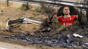 Revelan alarmante detalle del lugar donde perdió la vida el futbolista Diogo Jota