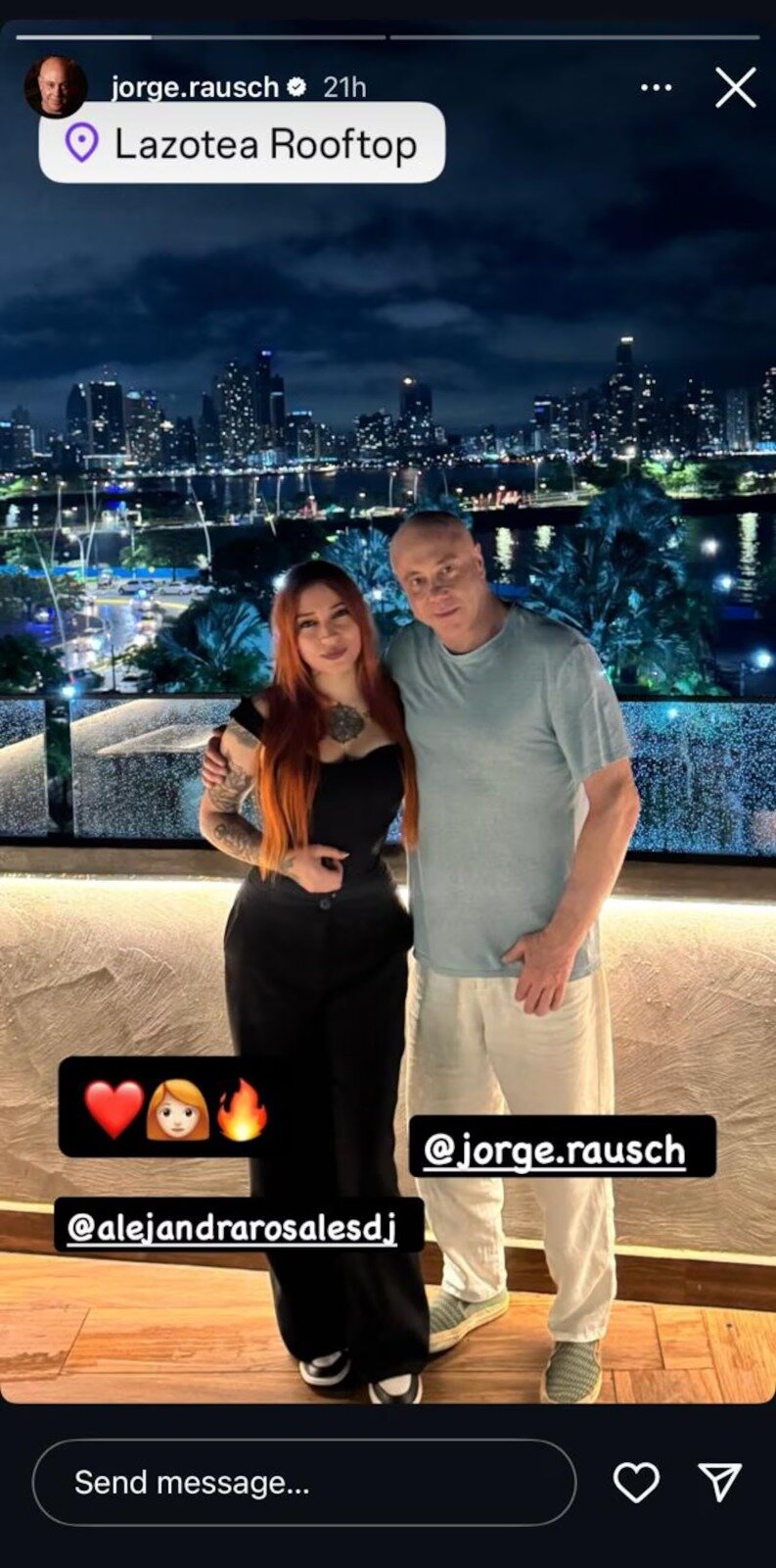 Jorge Rausch vía Instagram