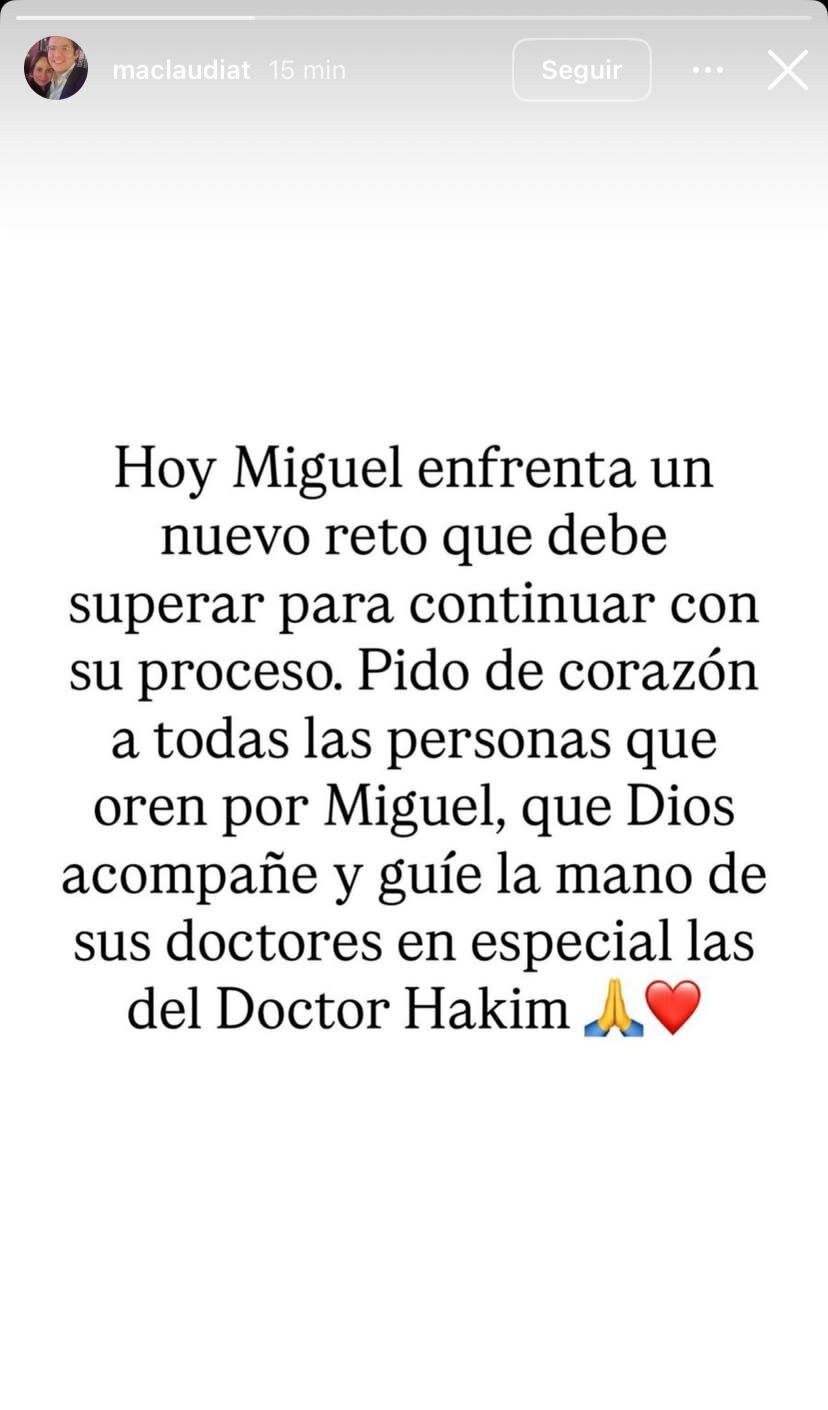 María Claudia Tarazona vía Instagram