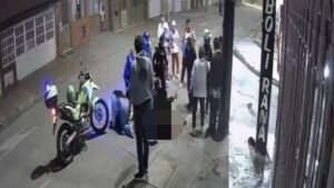 En video quedó registrada violenta riña en bolirana de Bogotá que dejó dos muertos
