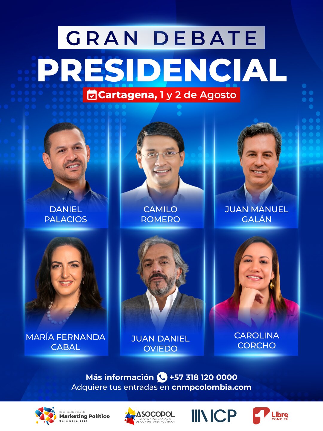Precandidatos en el Congreso Nacional de Marketing Político
