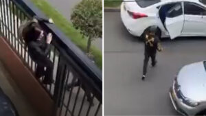 En video quedó registrado un intento de robo en la localidad Puente Aranda