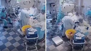 Video | Así reaccionó un equipo médico en plena cirugía durante el terremoto en Rusia