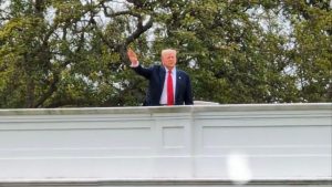 Video | ¿Broma o advertencia? Trump hace polémico comentario desde la Casa Blanca