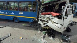 Video | Impactante accidente en Bogotá: choque múltiple deja más de 30 heridos