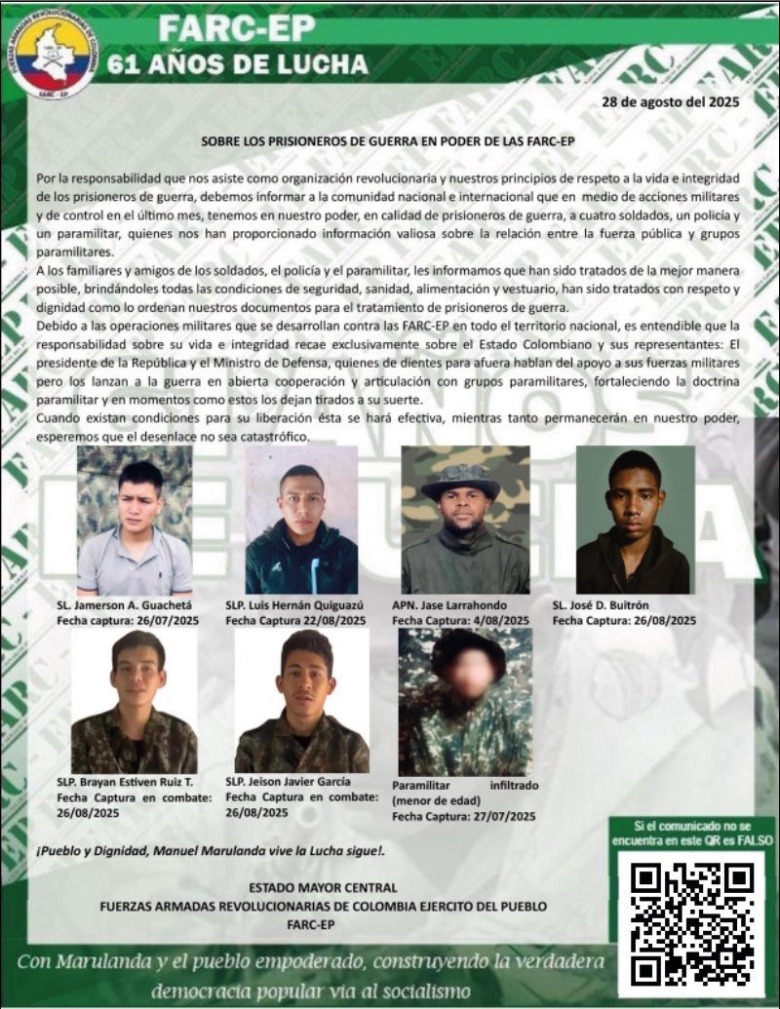Disidencias de ‘Iván Mordisco’ confirman secuestro de seis personas