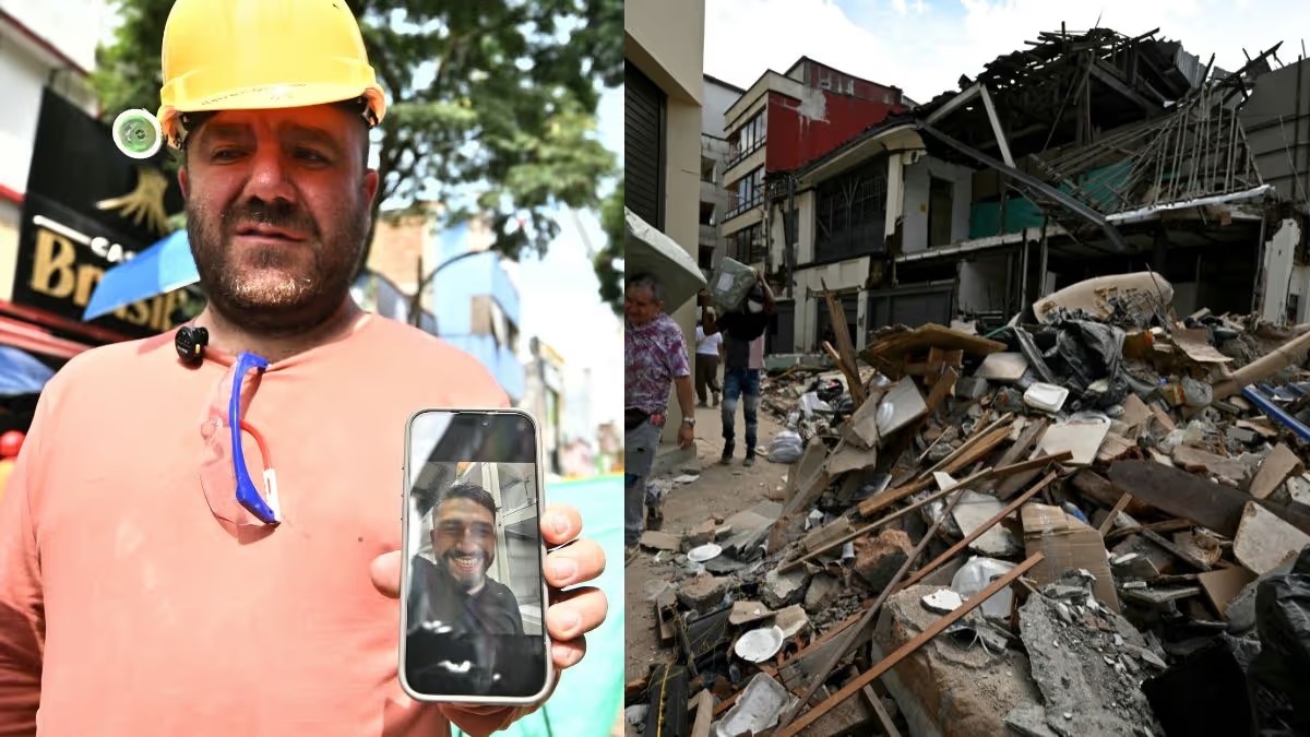Confirman fallecimiento de Juan Felipe Giraldo tras colapso de hotel en Pereira